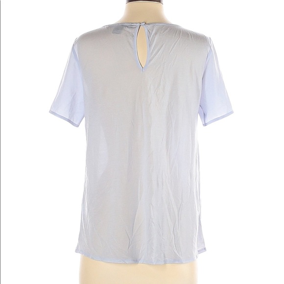 French Connection Short Sleeve Micro Pleated Top - Picture 2 of 10